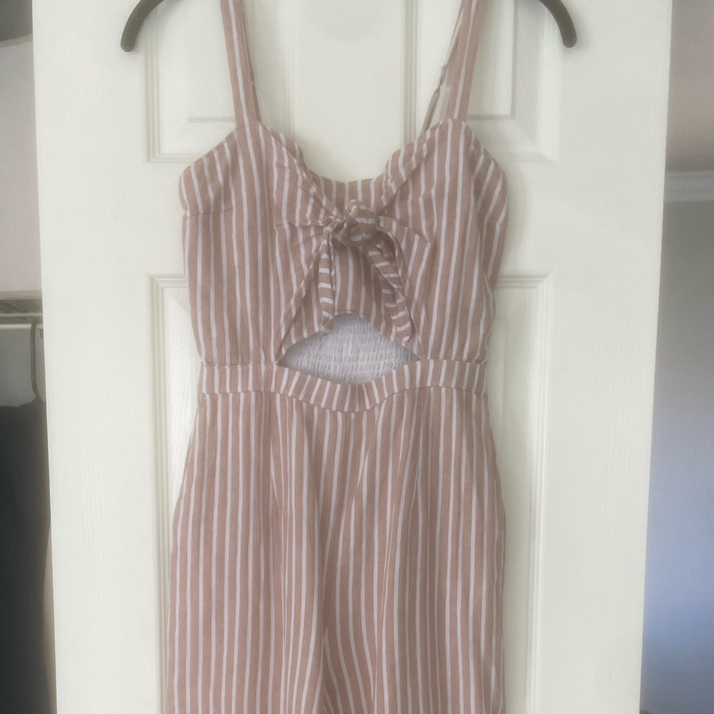 Abercrombie & Fitch Striped Jumpsuit